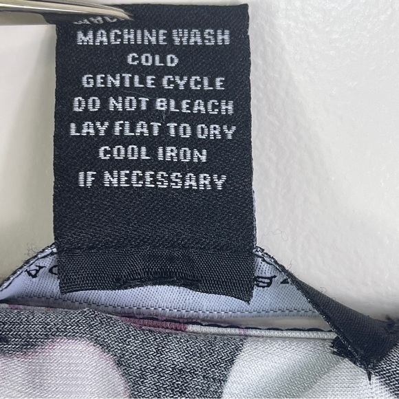 Adele & Mae XL Boho Women's Ruffled Tiered Drapey Flowy Floral V-Neck Blouse - Picture 12 of 12